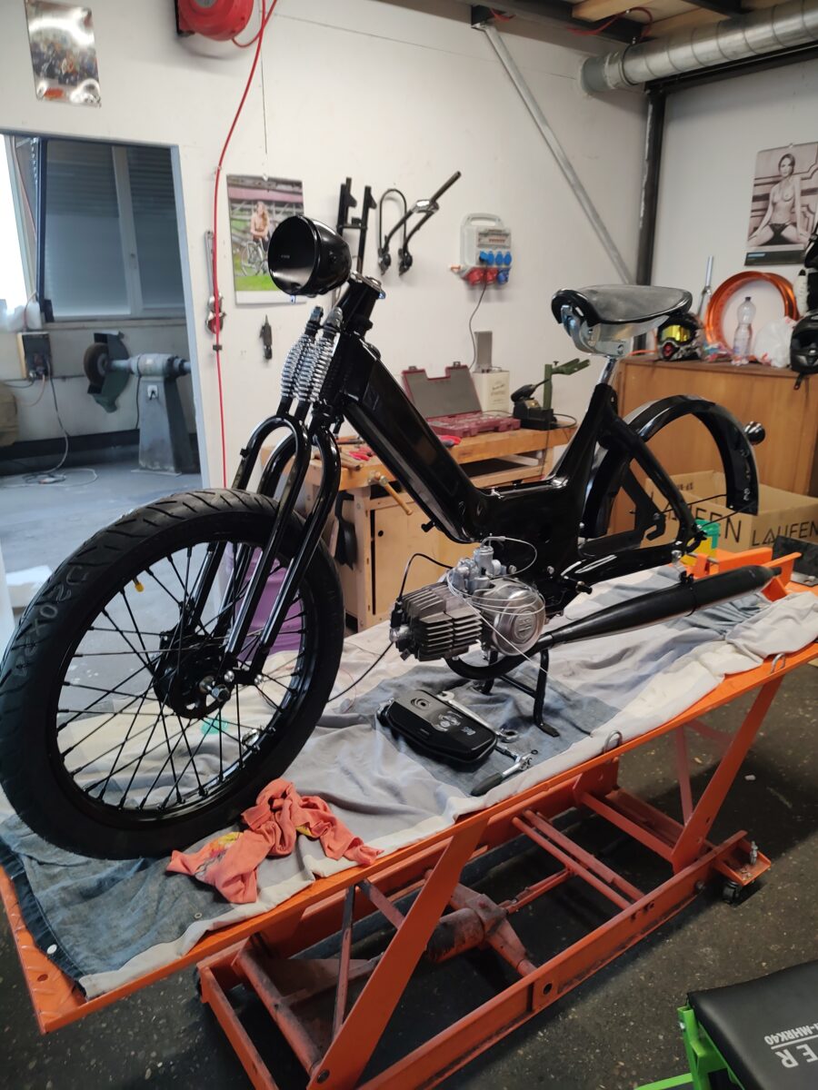 Projekt Springergabel | Puch Maxi N